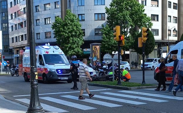 Herido Un Hombre De A Os Al Ser Atropellado Por Una Moto En Gij N